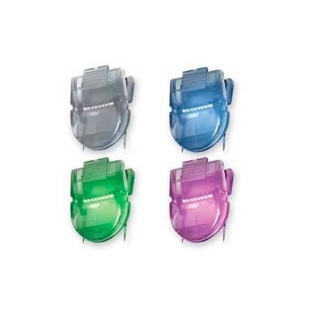 Advantus Advantus Panel Wall Clips, 40 Sheet Capacity, Metallic Colors, 20/Pack 75338